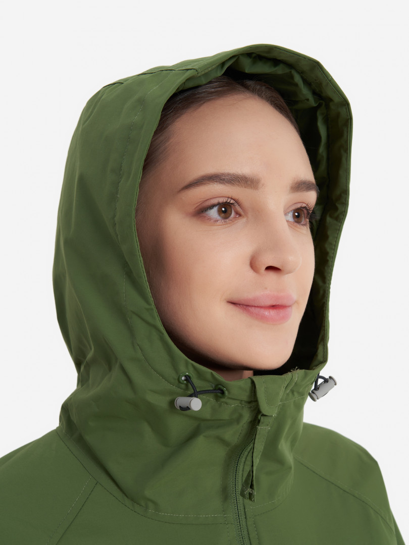 фото Ветровка женская columbia columbia park ii jacket, зеленый