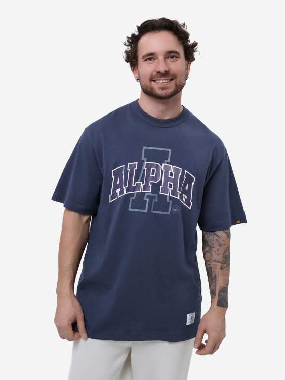 Футболка Relaxed Collegiate A Alpha Industries
