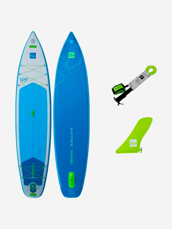 Сапборд SUP face Touring 12.6x32x6 rental 2025, 381x81x15 см, 12.5 кг