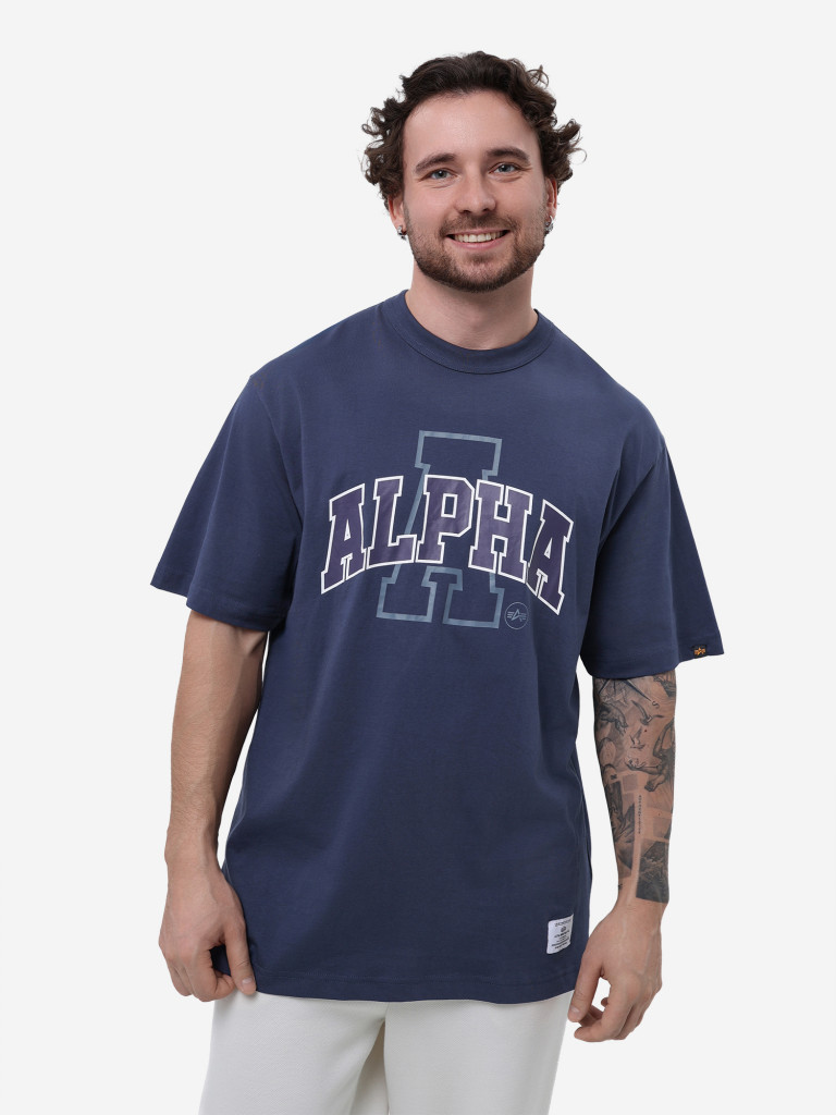 Футболка Relaxed Collegiate A Alpha Industries