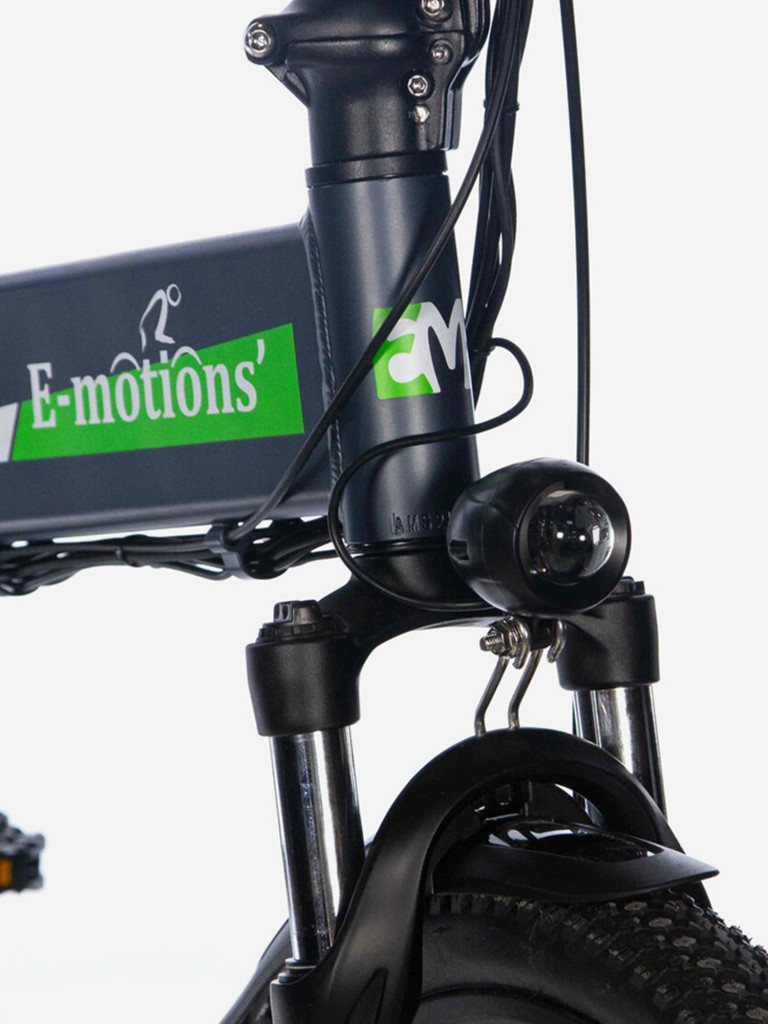 Электровелосипед E-motions' Fly 500 Premium 500W, складной, цвет графит
