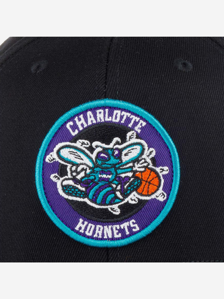 Бейсболка MITCHELL NESS 6HSSFH21HW007-CHOBLCK Charlotte Hornets NBA
