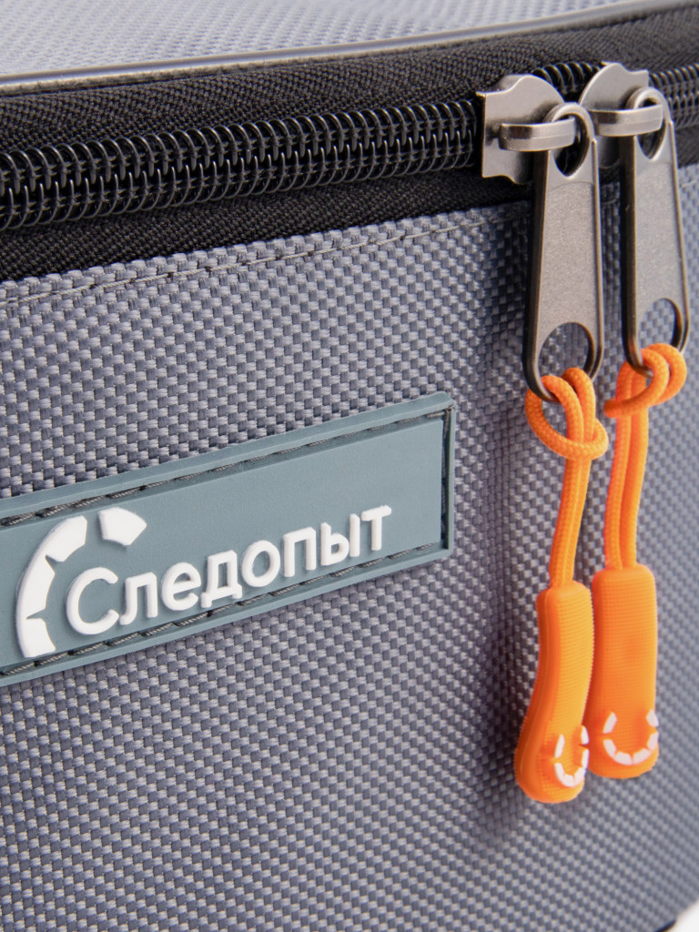 Чехол для катушки Следопыт под 2 шт, модульный, размер 11х31х18 см, цвет cерый.