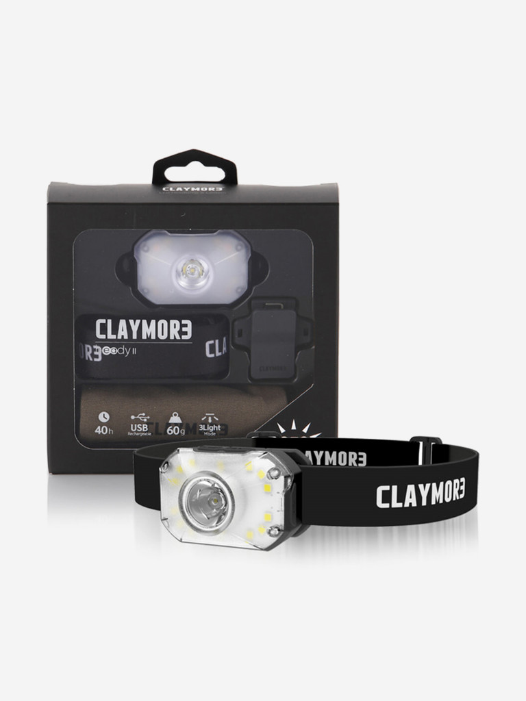 Фонарь налобный CLAYMORE Heady2
