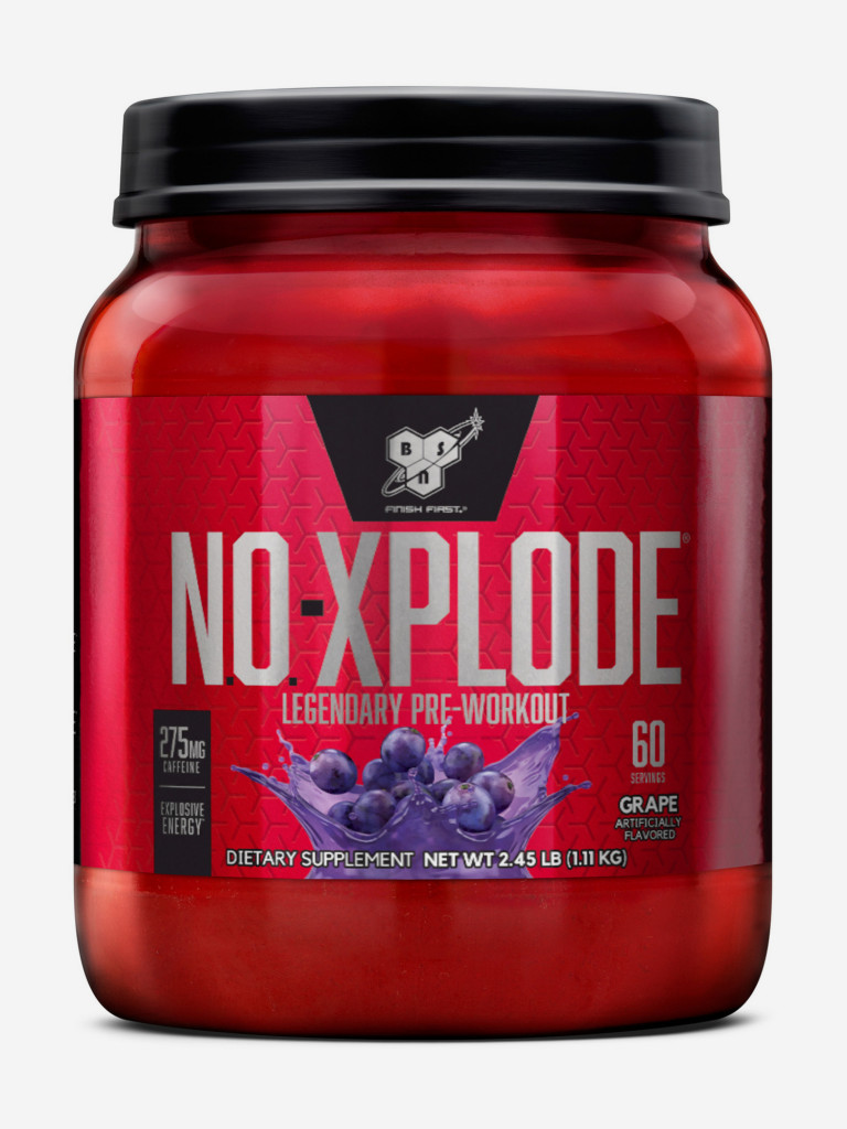 Предтренировочный комплекс BSN NoXplode 3.3, 1 кг, Виноград