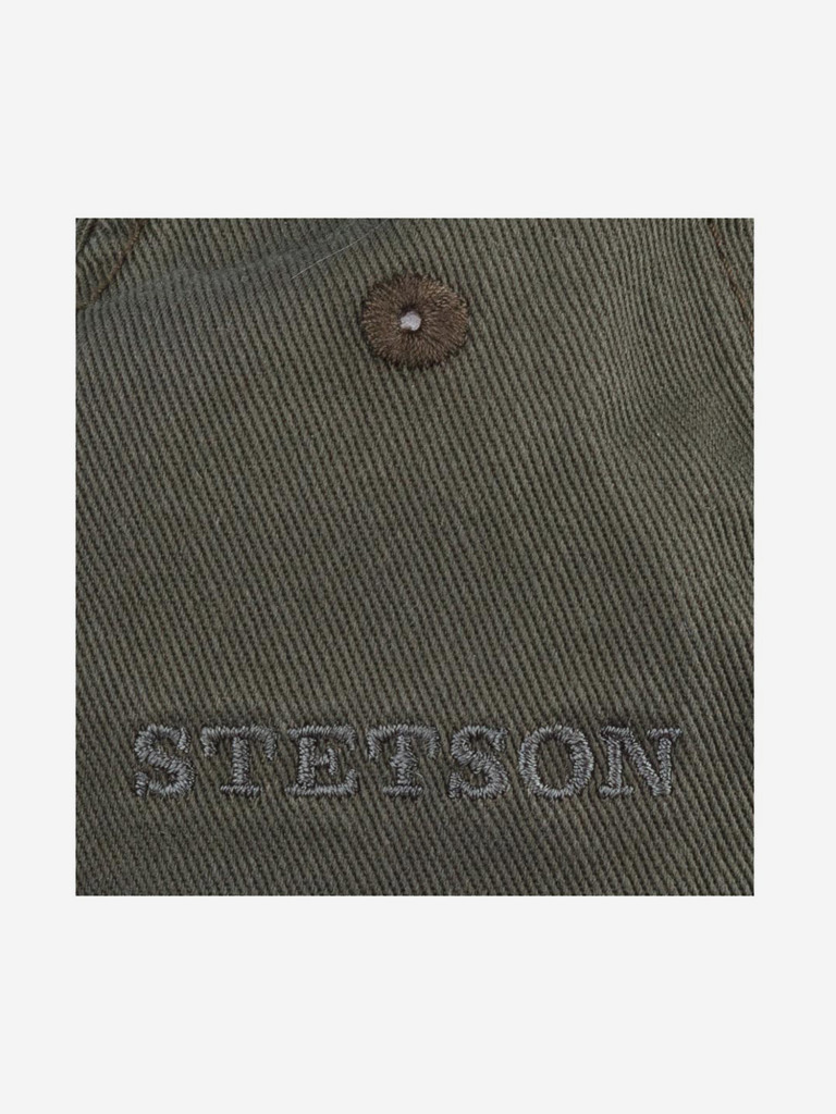 Шапка докер STETSON 8831101 DOCKER COTTON (оливковый)