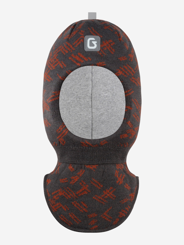 Шапка-шлем для мальчика GUSTI GW25AC1206B-BROWN