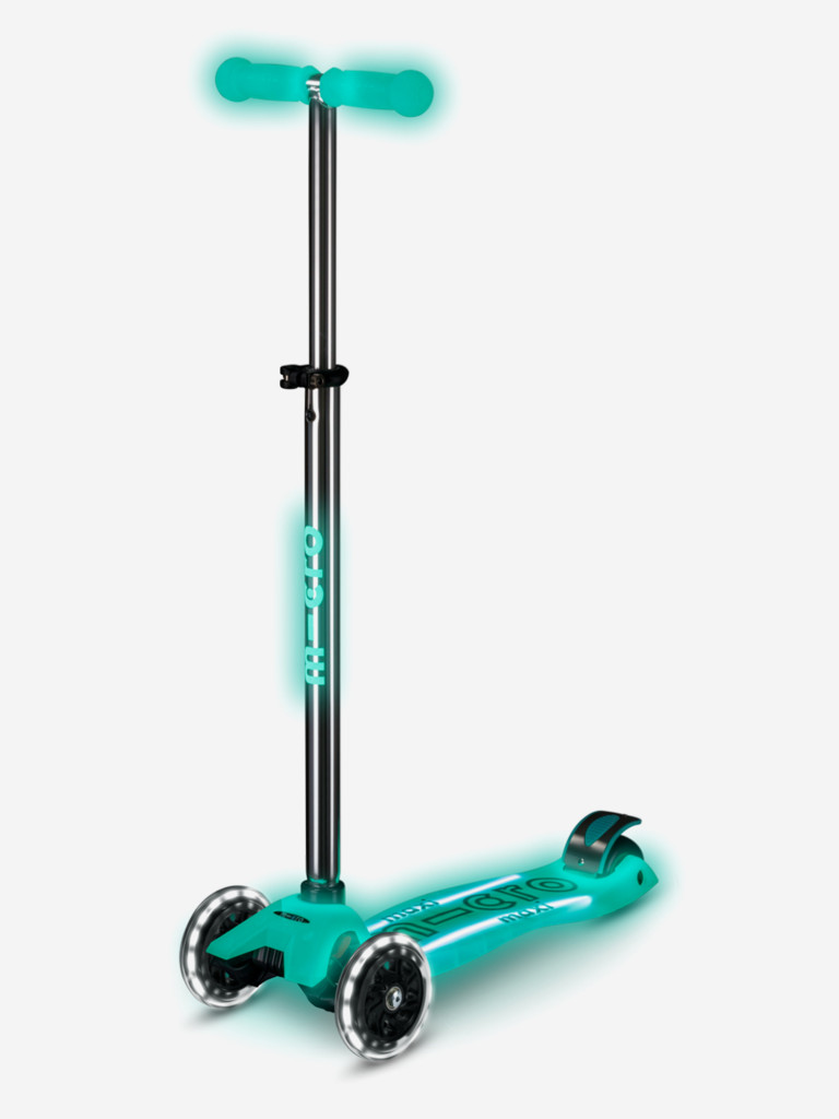 Самокат детский Micro Maxi Deluxe Glow Plus LED