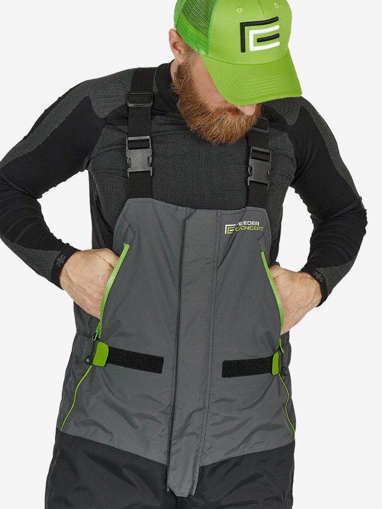 Костюм демисезонный Norfin FEEDER CONCEPT THERMO (куртка+полукомбинезон) для рыбалки и охоты