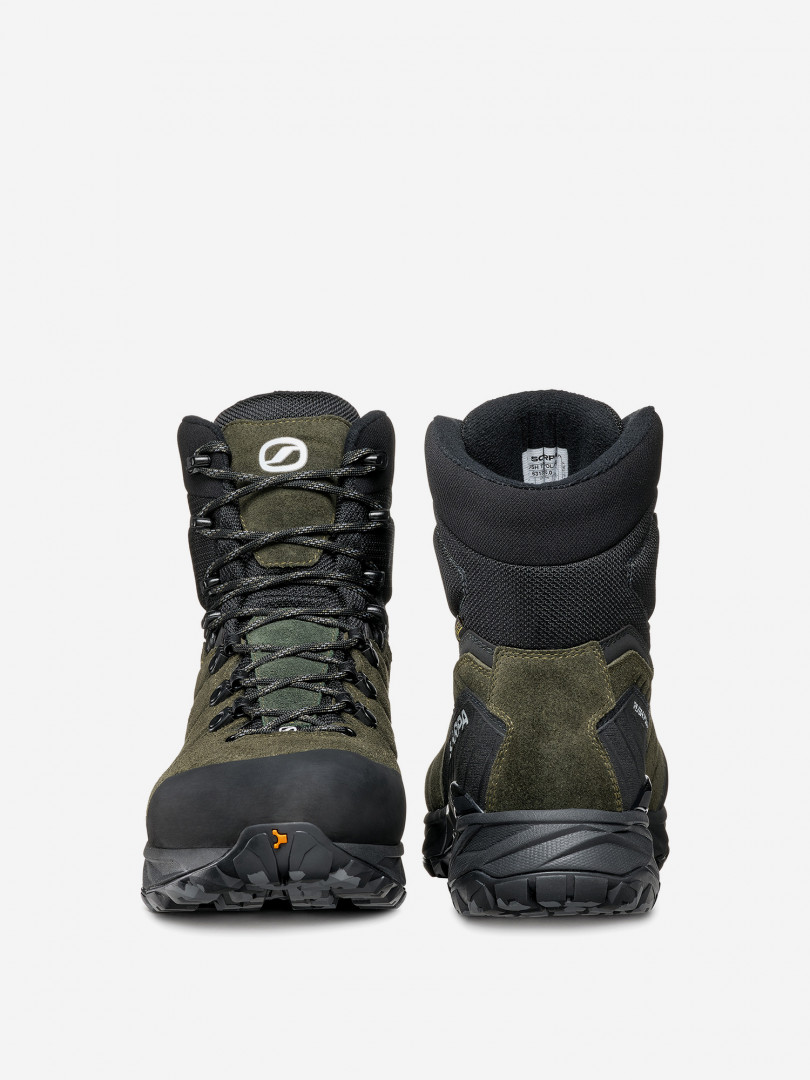 фото Ботинки утепленные мужские scarpa rush polar gtx, зеленый