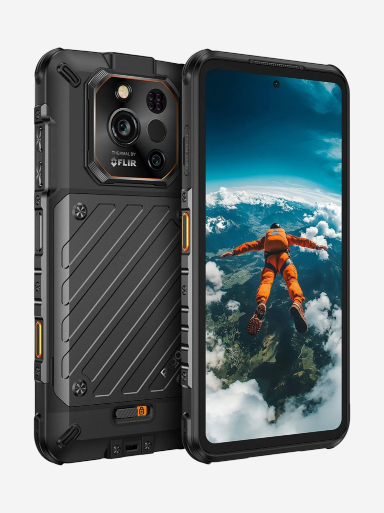 Смартфон RugOne Xever 7 Pro 12+512 Black, 6.67“, FHD+, MTK 7025, And15, 50+64+50, 32MP, ThermoVue, IP69K, 5550mAh