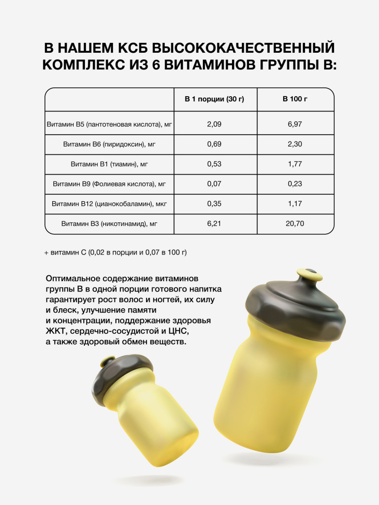 Протеин сывороточный без сахара TobePRO Whey Protein с коллагеном Клубника-банан, 900 г/30 порций
