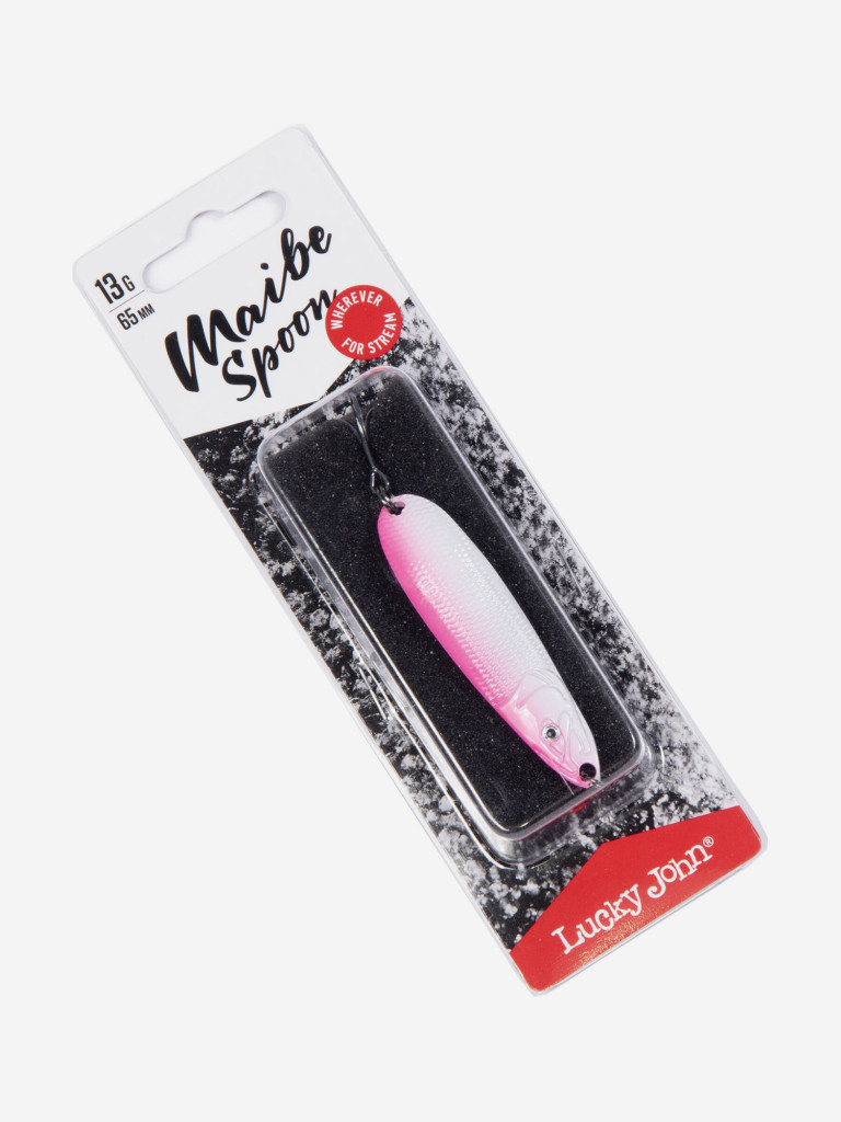 Блесна колеблющаяся Lucky John MAIBE SPOON, длина 65 мм, вес 13 г