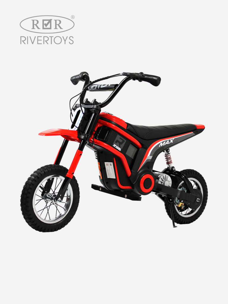 Детский электромотоцикл RIVER A005AA красный