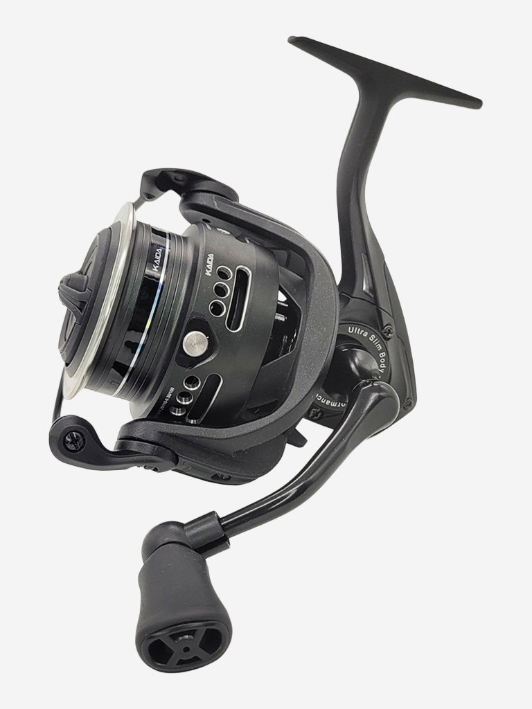 Катушка Kaida ECHO 4500HF, с передним фрикционом / Безынерционная для рыбалки / Фидерная