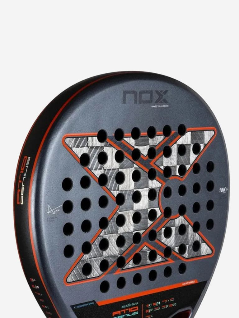 Ракетка для падел-тенниса Nox AT10 Genius 18K Alum 2025 By Agustin Tapia