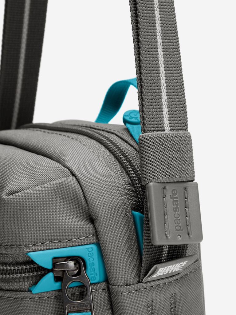 Сумка антивор Pacsafe GO Micro Crossbody, Stone, 1,5 л.