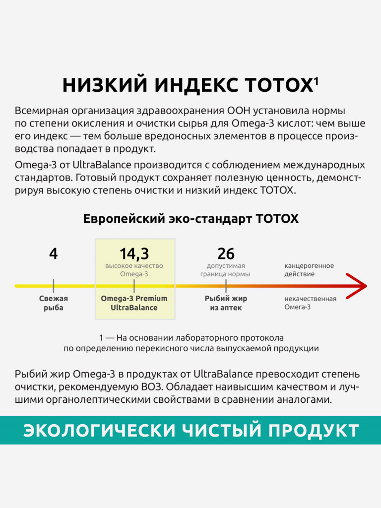 Омега 3 UltraBalance mini, для мужчин, женщин и детей, 180 капсул