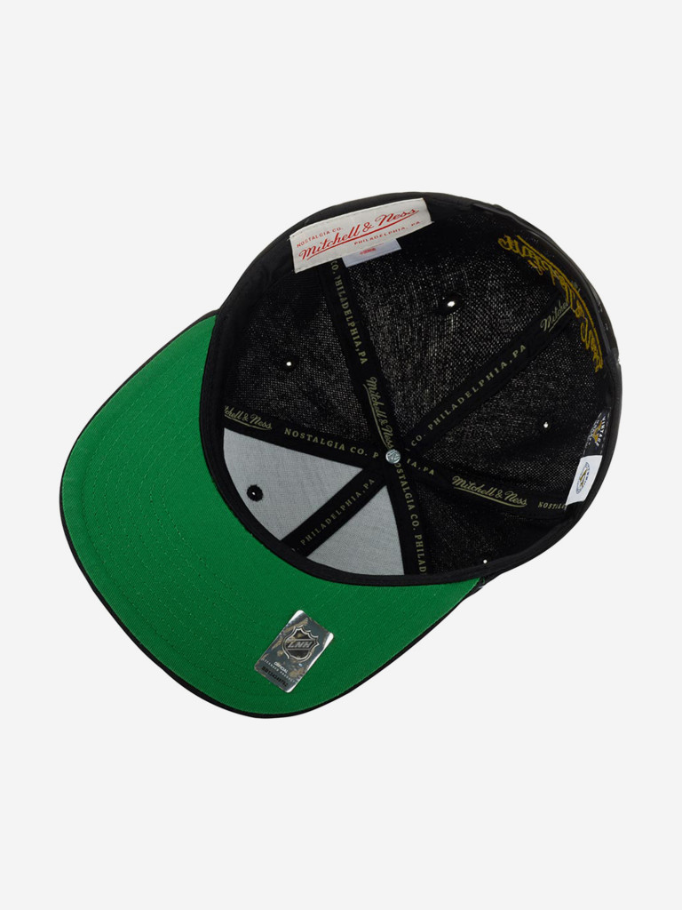 Бейсболка с прямым козырьком MITCHELL NESS 6HSSDX22015-PPEBLCK Pittsburgh Penguins NHL