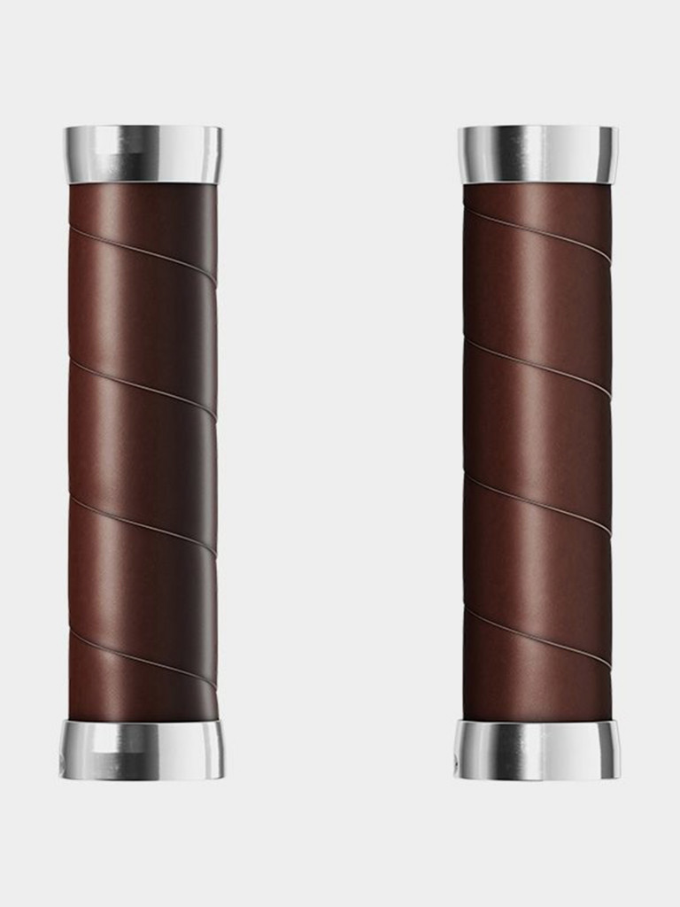 Грипсы Brooks Slender Leather Grips 130/130 Brown
