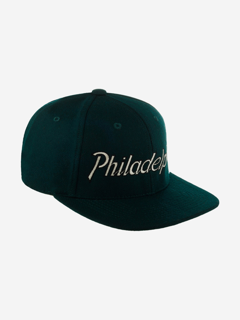 Бейсболка с прямым козырьком HOOD 100-MWL005-PA010-FRA Philadelphia II (зеленый)