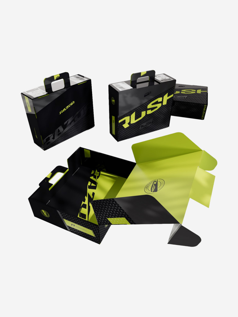 Хоккейные коньки взрослые Rush Razor R4PRO