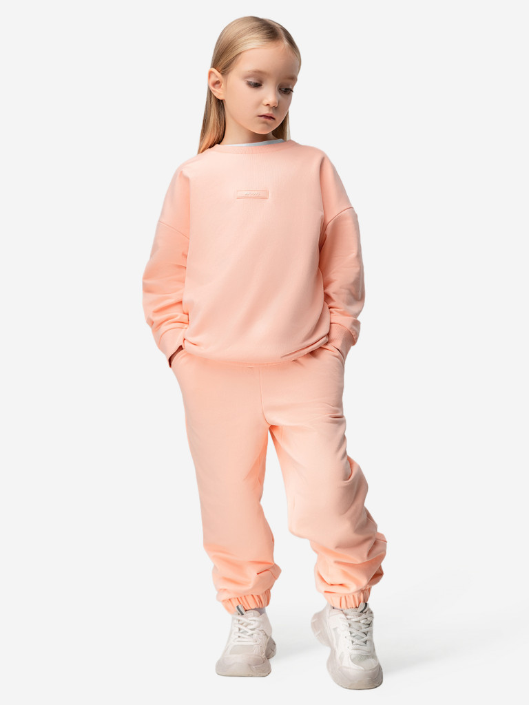 Костюм с начесом для девочек bodo