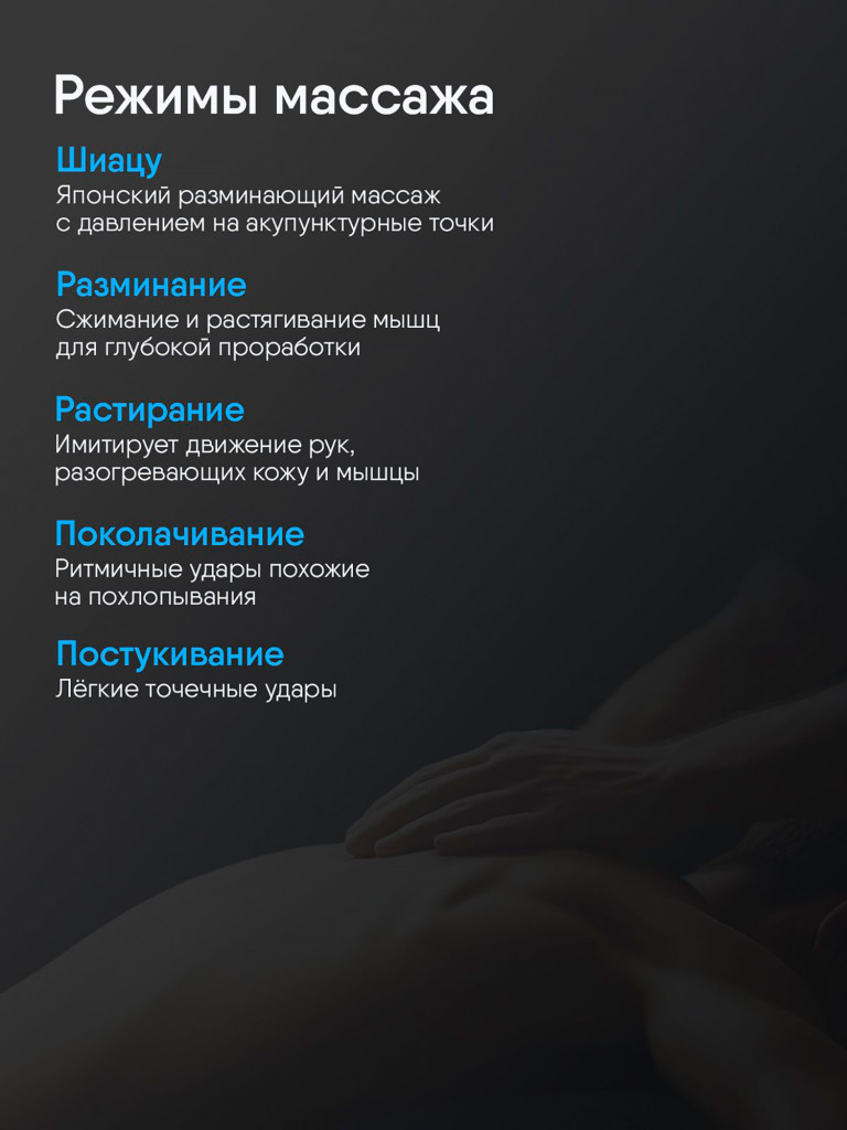 Массажная накидка на кресло Ergonova Feelback 4 LTE с подогревом