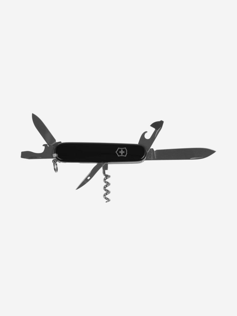 Складной нож Victorinox Spartan, функций: 12, 91мм, черный , блистер, 1.3603.3b1