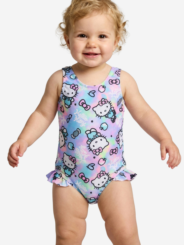 Купальник слитный для девочек PlayToday