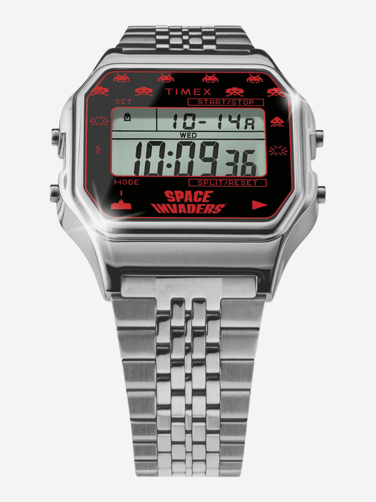 Спортивные часы TIMEX TW2V30000, электронные, 34 мм, с подсветкой Indiglo