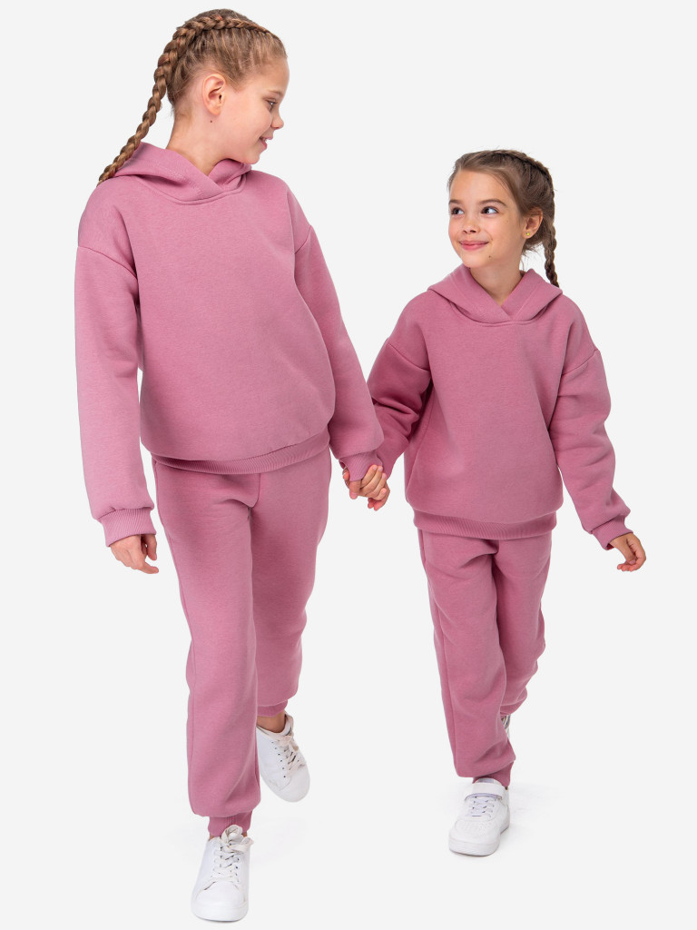 Костюм спортивный теплый с начесом для девочек Happyfox