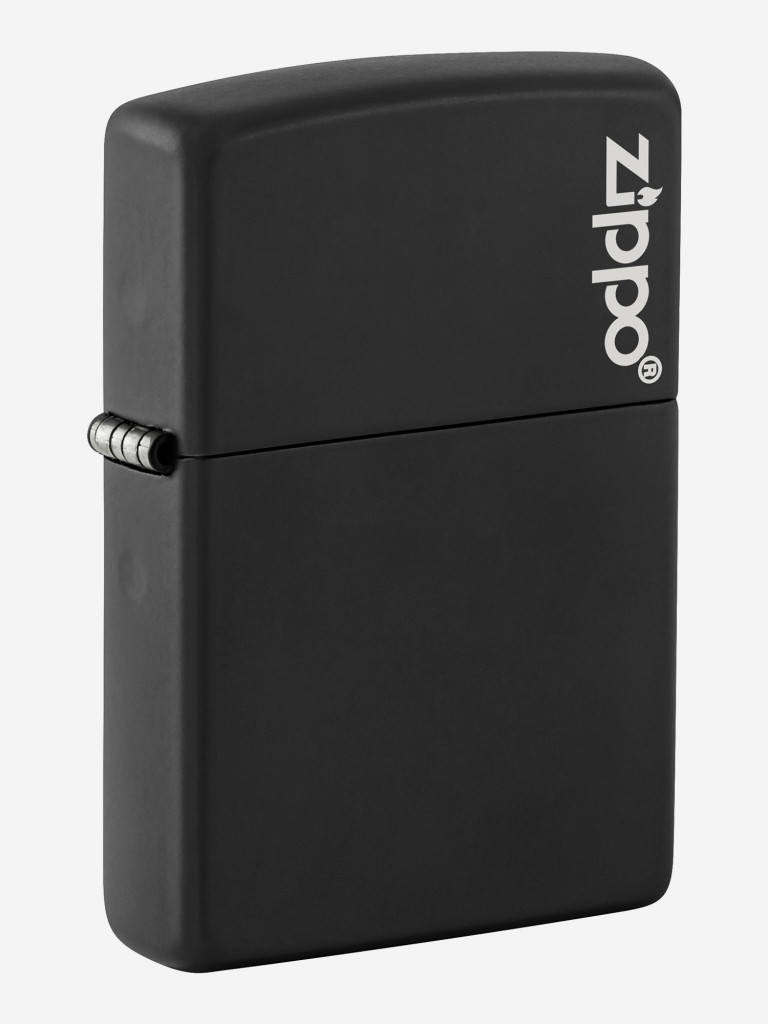 Зажигалка ZIPPO Classic с покрытием Black Matte, латунь/сталь, чёрная, матовая, 38x13x57 мм