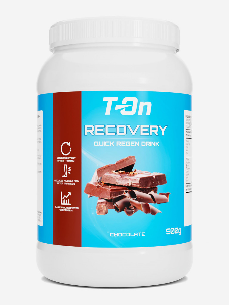 Восстановительный напиток «RECOVERY QUICK REGEN DRINK» со вкусом ШОКОЛАДА 900г ТМ T-On