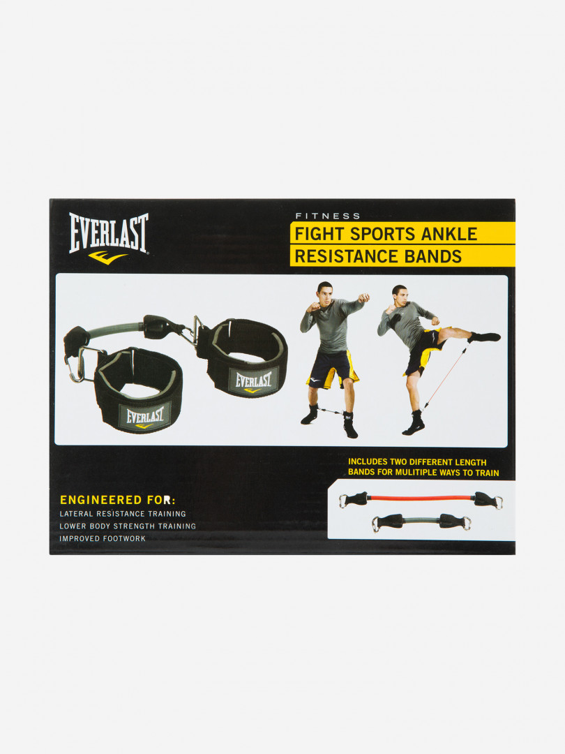 фото Эспандер для ног everlast ankle resistance, черный