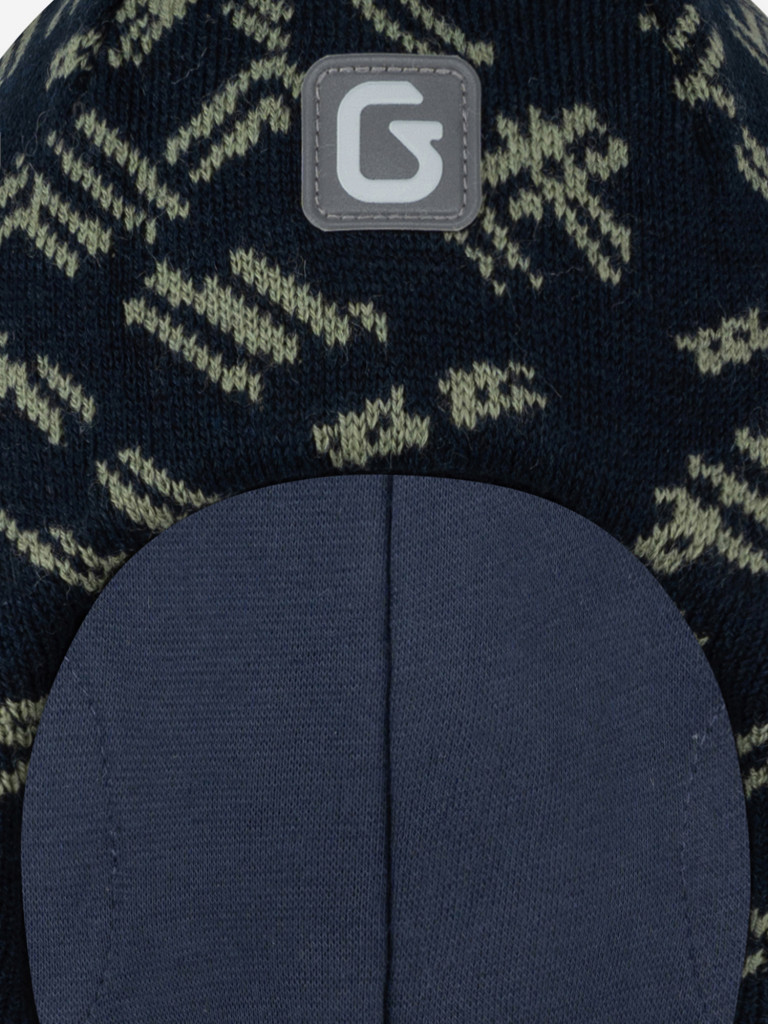 Шапка-шлем для мальчика GUSTI GW25AC1206B-NAVY