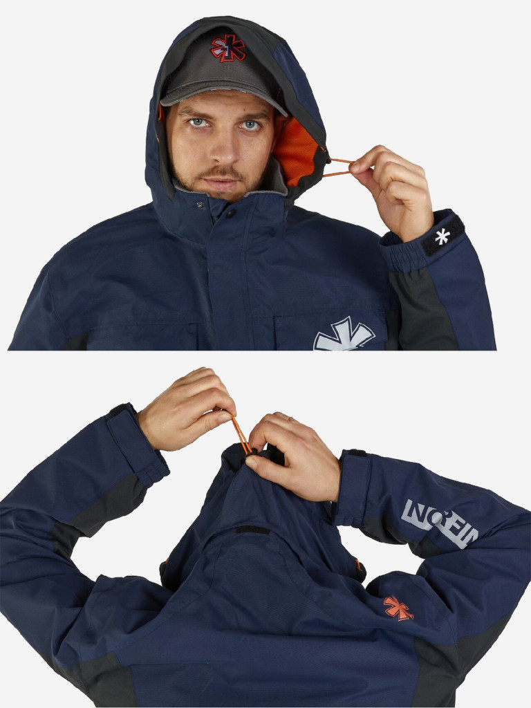 Костюм мужской Norfin ALPHA NAVY BLUE демисезонный мембранный для охоты и рыбалки