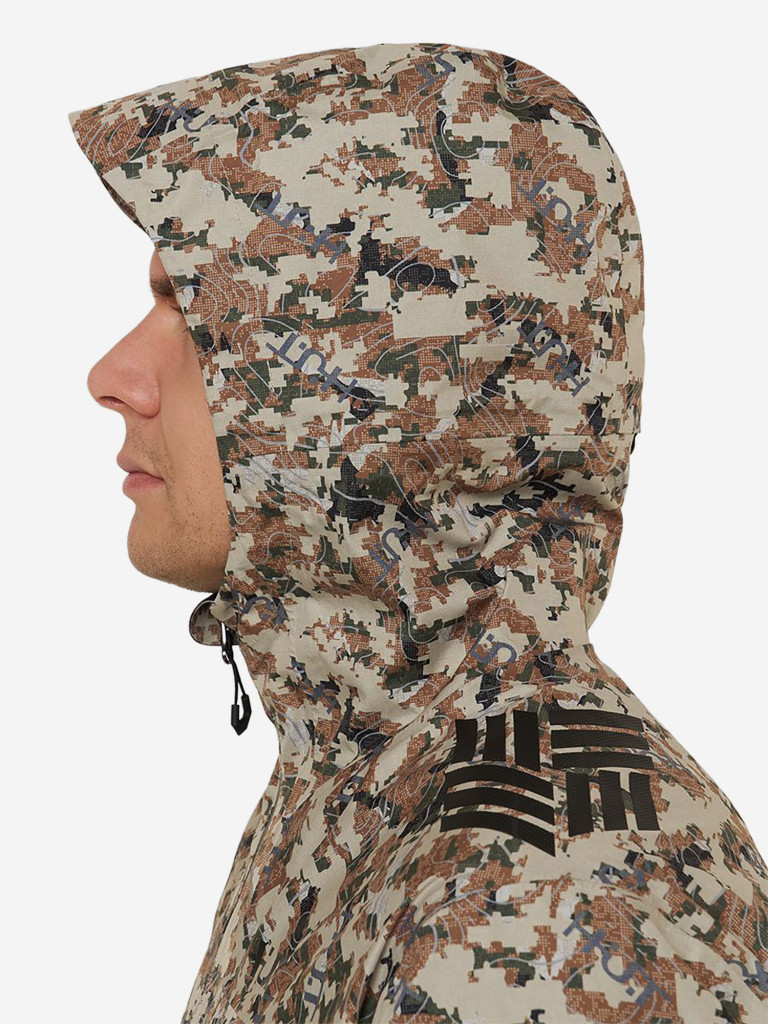 Куртка мембранная мужская HUT KIVACH для охоты, камуфляж