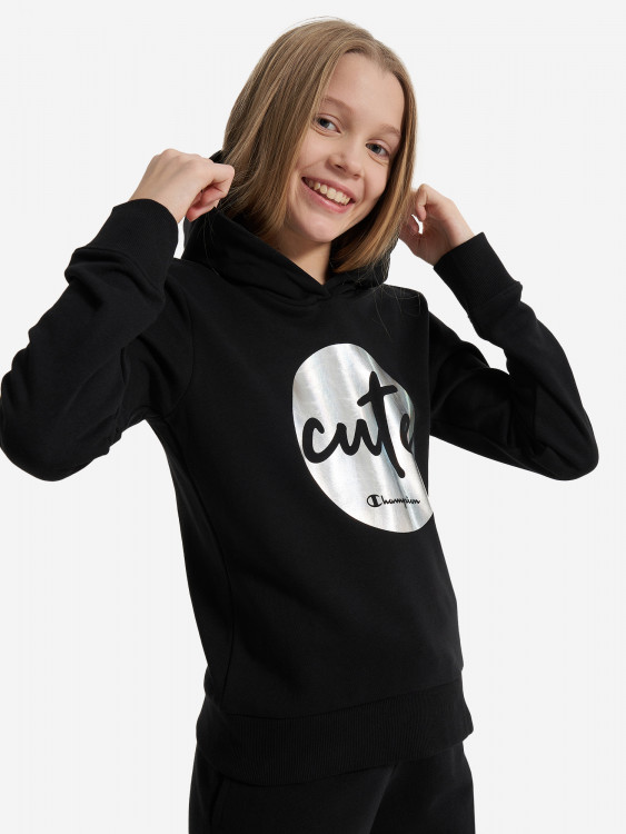 Худи для девочек оверсайз Champion