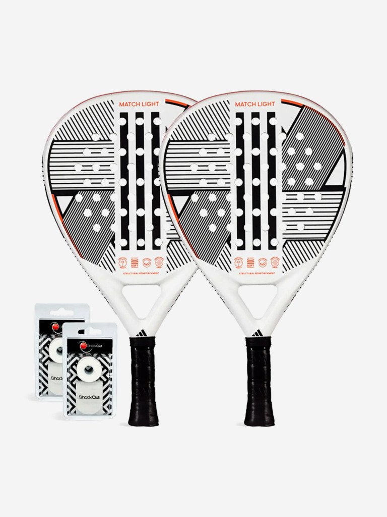 Набор из 2 ракеток для падела Adidas Match Light 3.3