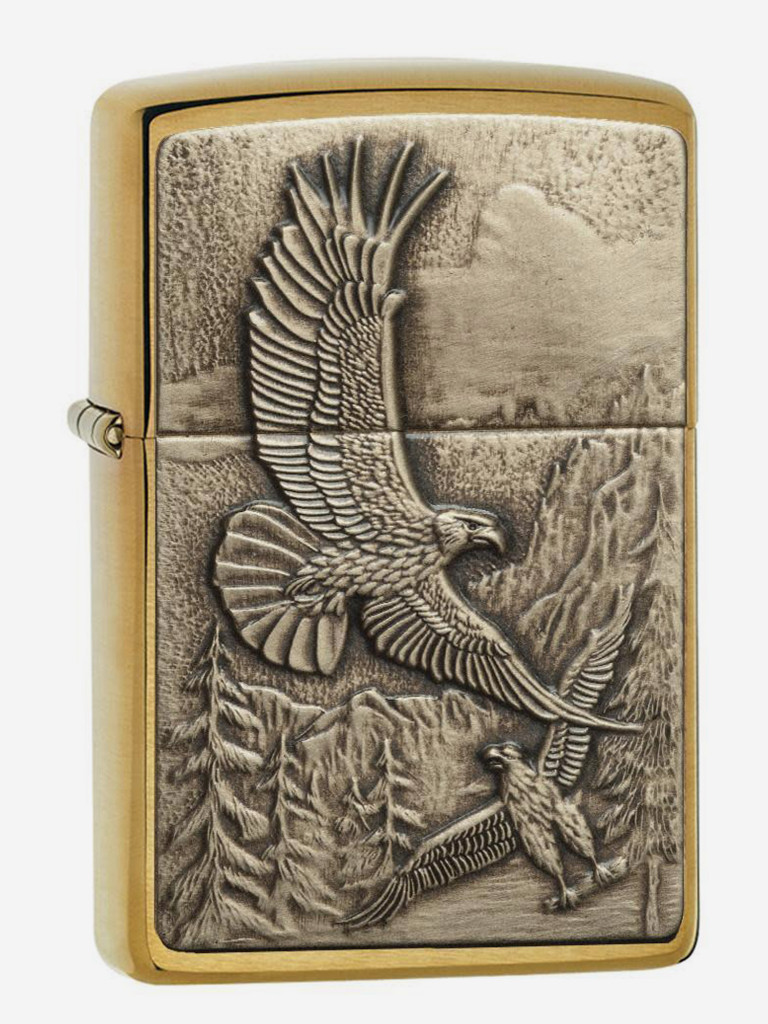 Зажигалка бензиновая ZIPPO 20854 Soaring Eagles