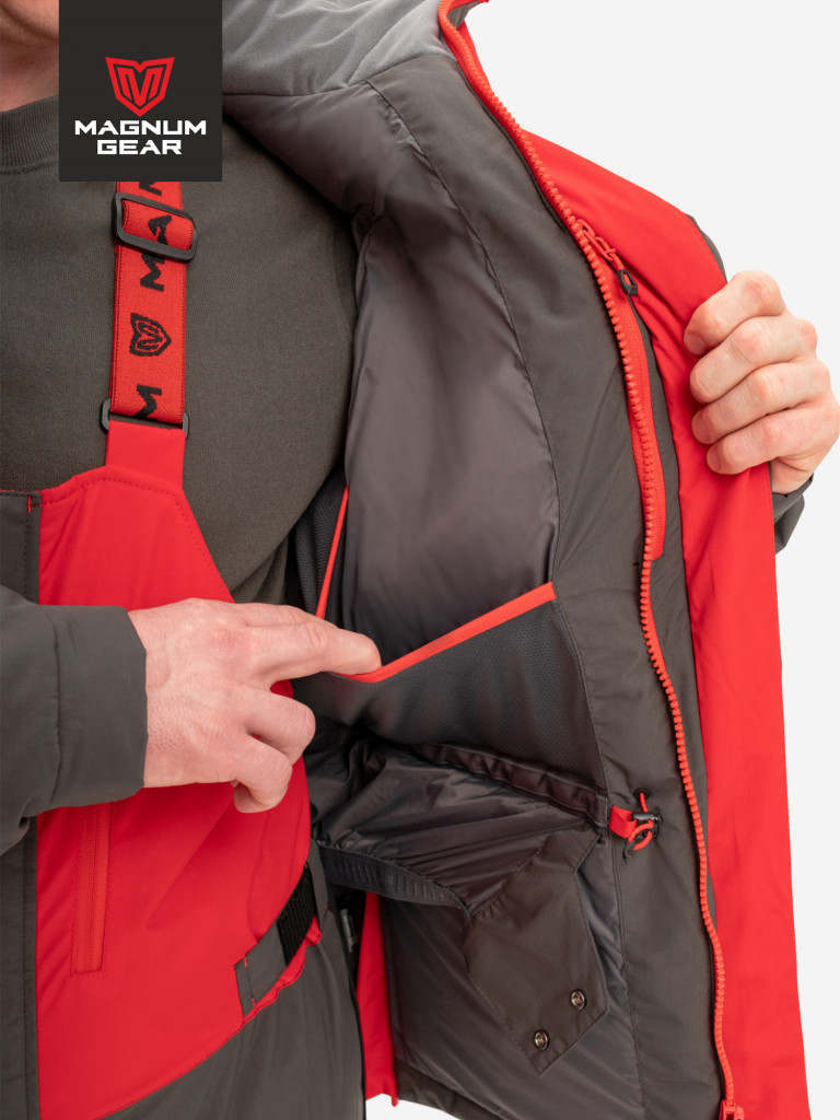 Костюм для рыбалки MAGNUM GEAR TITAN 2 -45° С красный