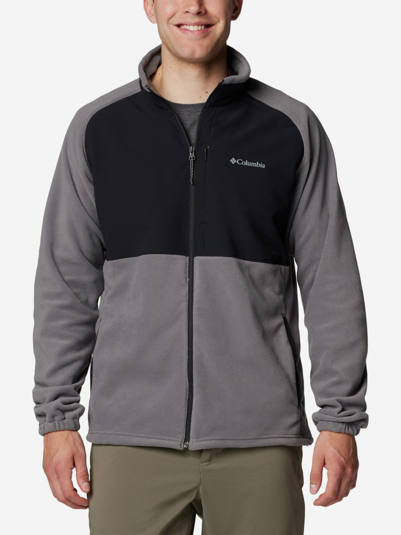 Джемпер флисовый мужской Columbia Sage Peak Full Zip Fleece, Серый