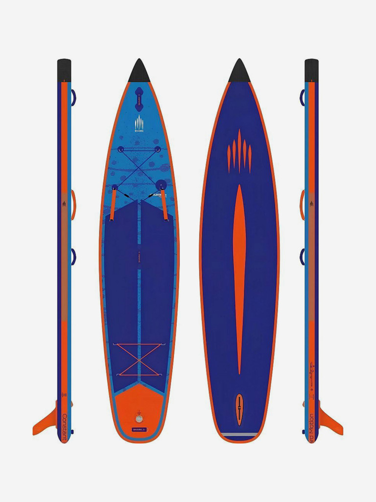 Сапборд надувной двухслойный Shark Cruiser+ Perfomance All Round 11.6x30x5, 350x76x12 см