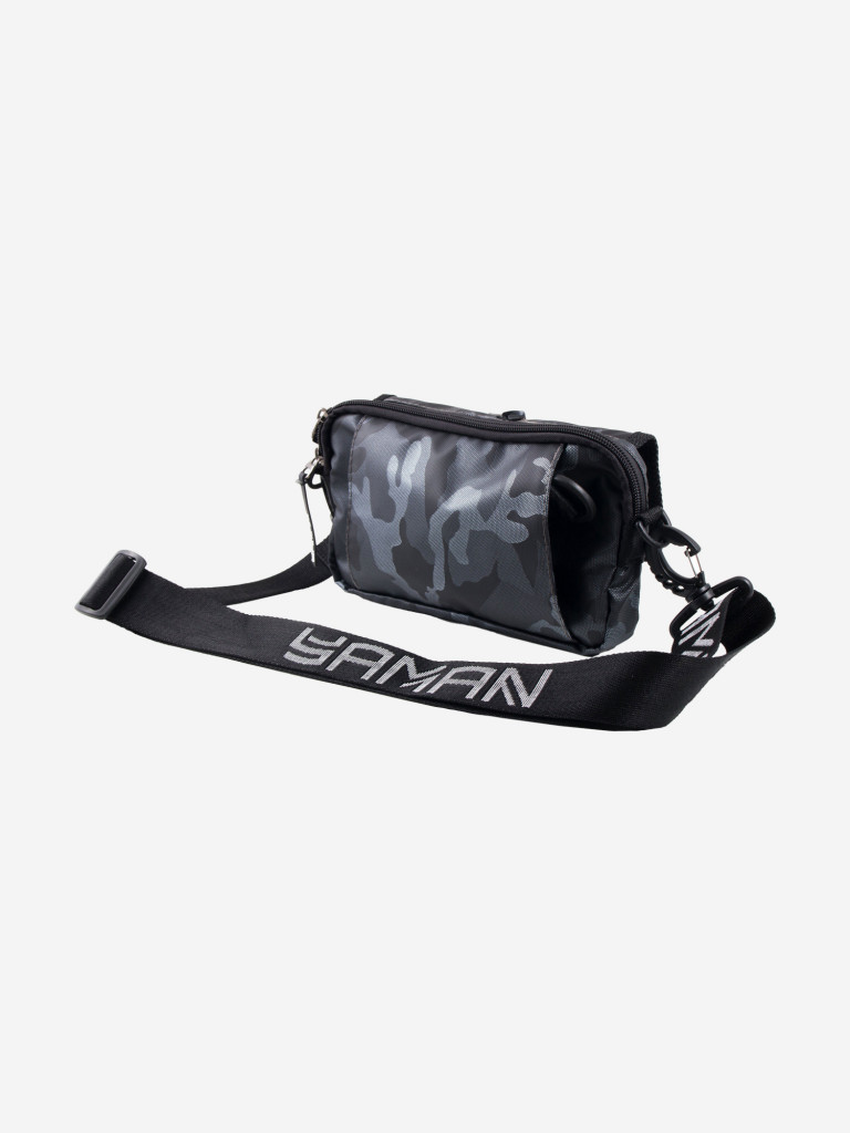 Сумка рыболовная Yaman Street Fishing MultiLock S-Pouch, 13,5х22х8 см, цвет серый камуфляж.