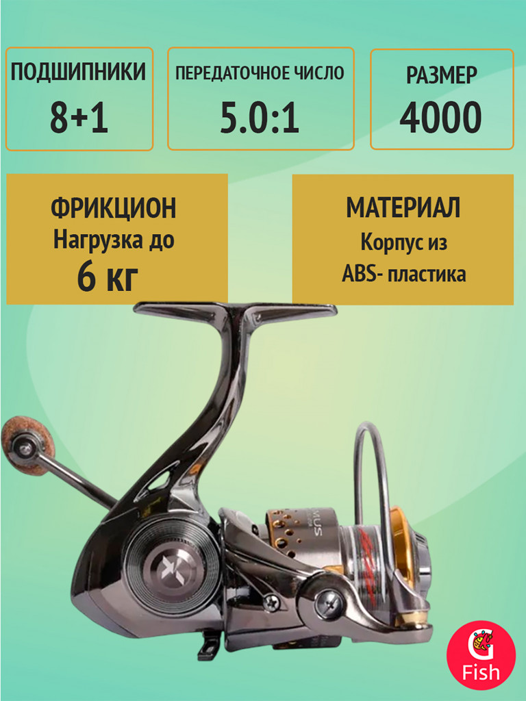 Катушка безынерционная Maximus Bankai 4000 (8+1 подшипников)