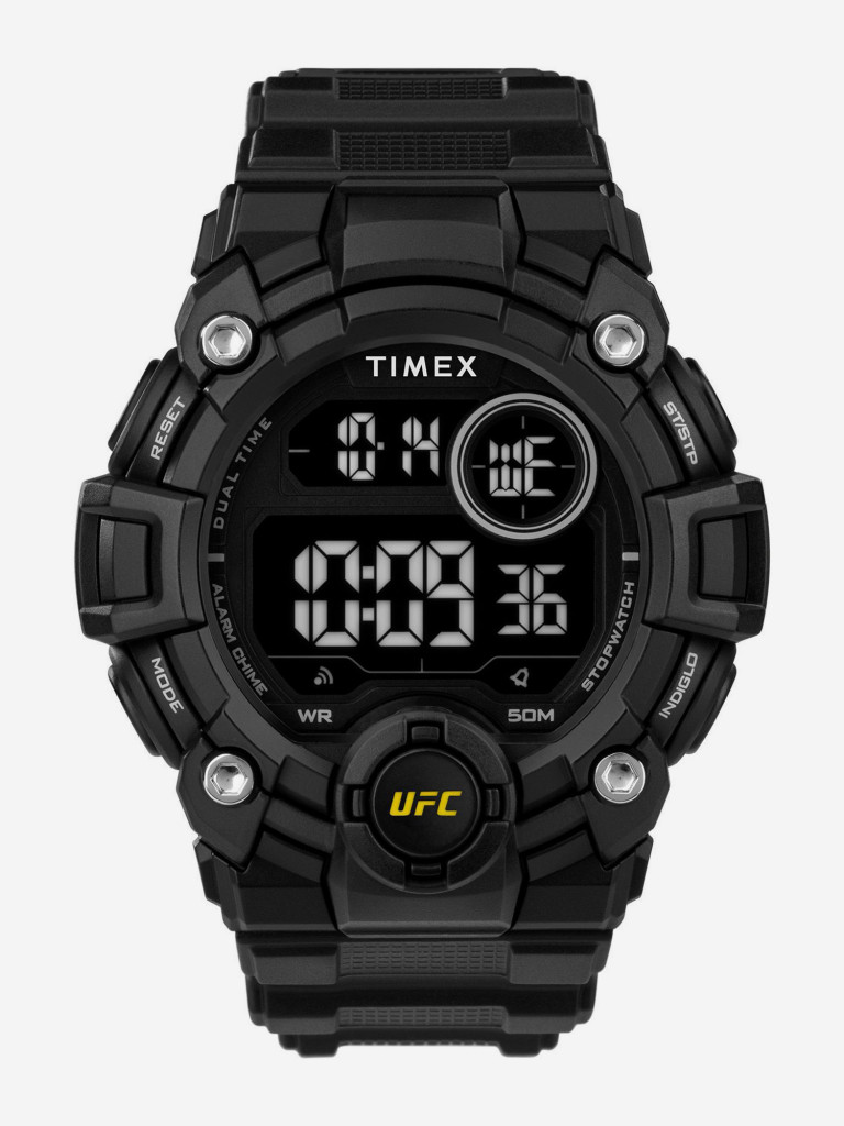 Спортивные часы TIMEX TW5M53200, электронные, 50 мм, с подсветкой Indiglo