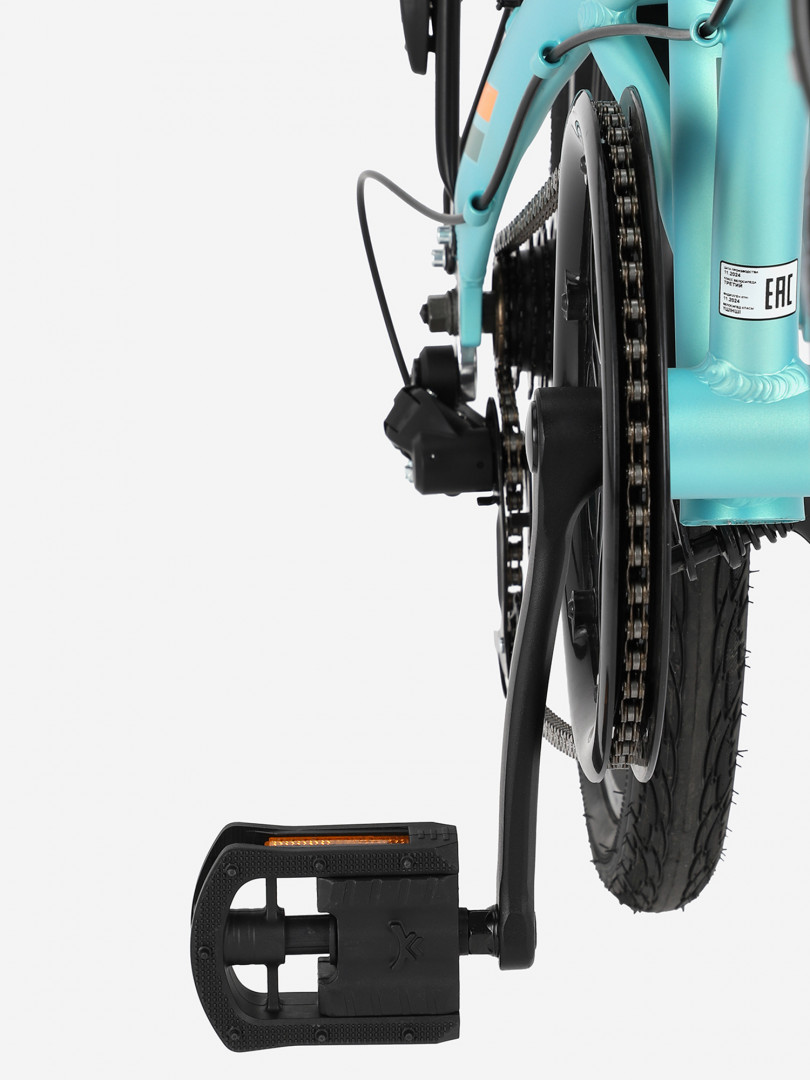 Велосипед складной Stern Compact 20 alt 20 Голубой