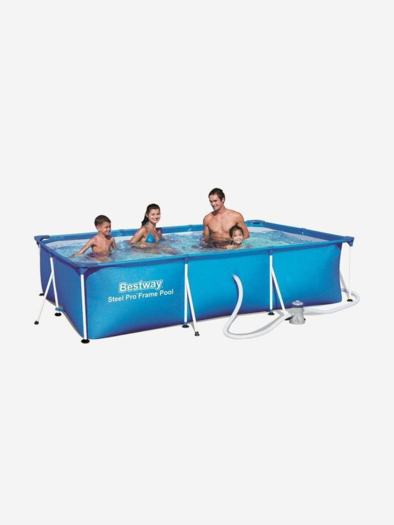 Каркасный прямоугольный бассейн Bestway 56411 (300х201х66см)
