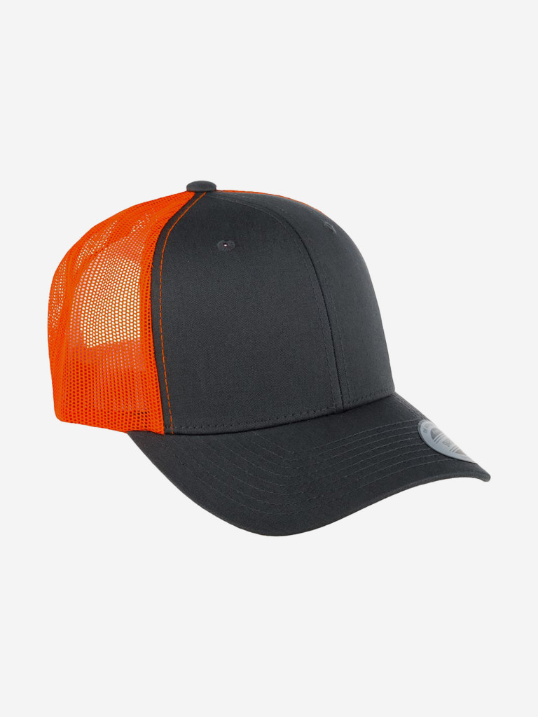 Бейсболка с сеточкой FLEXFIT 6606T (серый)